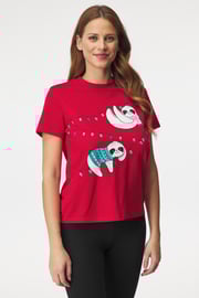 Памучна тениска Pieces Christmas Памучна тениска Pieces Christmas
