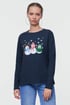 Bluză din bumbac Pieces Christmas Glitter 17136563_tri_05