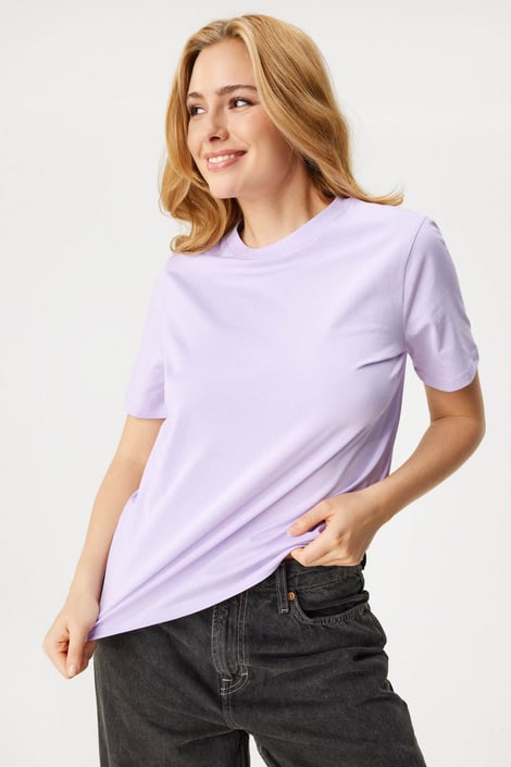 Βαμβακερό μπλουζάκι Pieces Ria