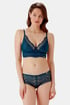 French Slip Gossard Dark Teal Swirl 17804_DTE_10