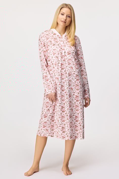 Damen Bluse Aus Baumwolle - Lässiges Button-Up-Shirt Mit 3/4-Ärmeln