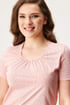 Kratka bombažna spalna srajca Pleas Classic 181636_kos_03 - roza