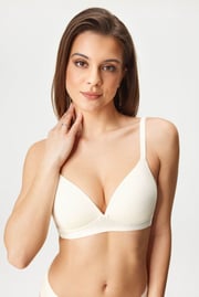 Podprsenka Bamboo Jacquard vystužená bez kostíc