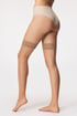 Ženske samostoječe nogavice OMSA Sunlight 8 DEN 186OM_pun_03 - kožna