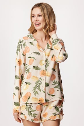 Ženski pižama top Hunkemöller Satin Fruit Ženski pižama top Hunkemöller Satin Fruit