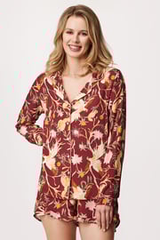 Dámský pyžamový top Twill Parrot