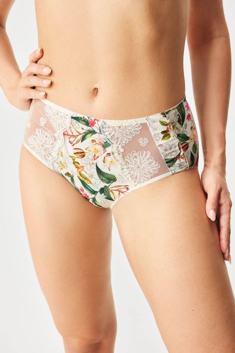Klassischer Slip Magnolia mit hoher Taille Klassischer Slip Magnolia mit hoher Taille