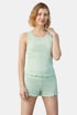 Damen-Pyjama-Shorts Melange 19306_pyz_05