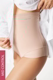 Majtki wyszczuplające Lallie wysokie bawełniane