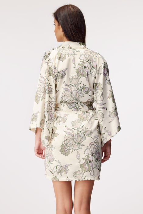 Satynowe kimono Satin Magnolia | Astratex.pl