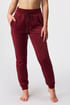 Pantaloni de trening Velours Braid Red 200389_tep_01