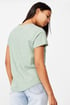 Tricou basic de dama Crew, verde 2009220_55_tri_02