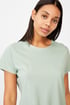 Tricou basic de dama Crew, verde 2009220_55_tri_04