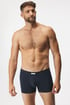 Herren-Boxershorts Cotton Nature blau 20151_modra_box_06