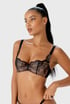 Gossard VIP Devotion Bardot részben bélelt melltartó 20205_BLK_11 - fekete