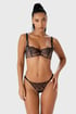 Gossard VIP Devotion Bardot részben bélelt melltartó 20205_BLK_12 - fekete