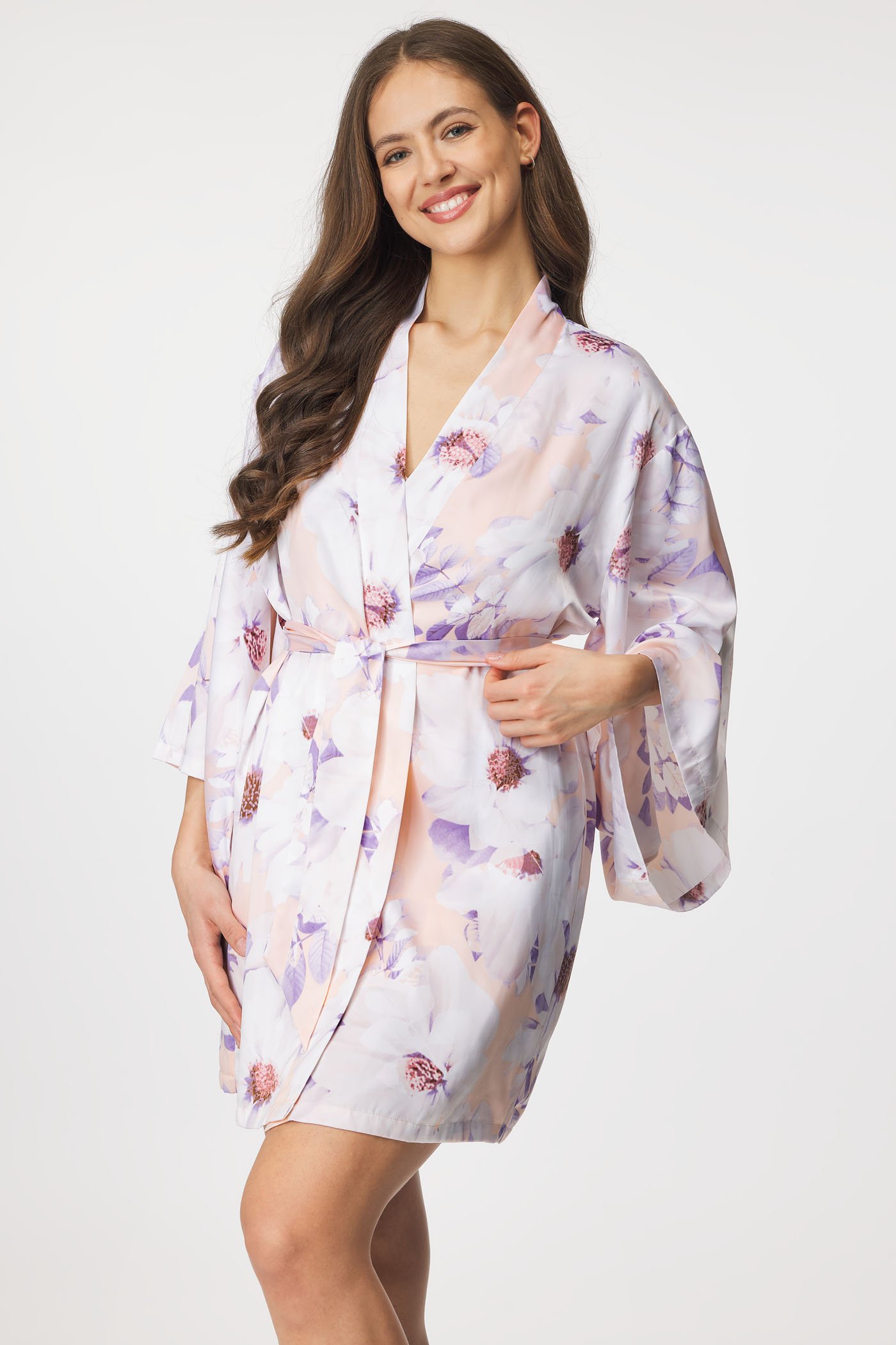Saténové kimono Daisy | Astratex.sk