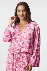 Bluză pijama din satin Macaron Bluză pijama din satin Macaron