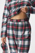 Pijama din flanelă Pristine lungă 203269_pyz_05