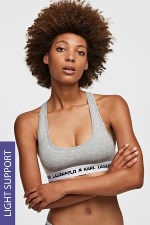 Modrček Karl Lagerfeld Bralette