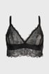 Koronkowy biustonosz bralette Karl Lagerfeld czarny 221W2100_999_pod_06