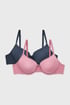 2PACK Podprsenka Clarice T-Shirt vyztužená 22ce25d7-ccc1-45d6-18c0-f77cc5645d00