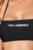 Karl Lagerfeld Meredith bikinifelső 230W2236_05 - fekete