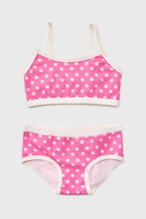 KOMPLET Podkoszulek i majtki dziewczęce Bloom