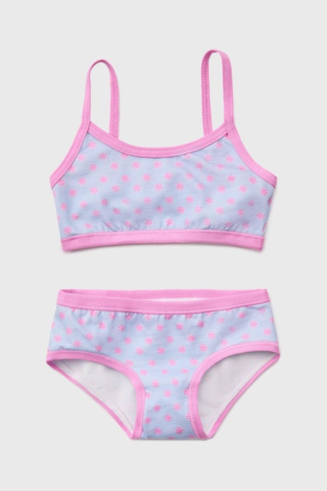 KOMPLET Podkoszulek i majtki dziewczęce Bloom