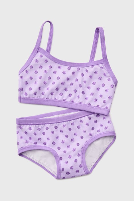 KOMPLET Podkoszulek i majtki dziewczęce Bloom