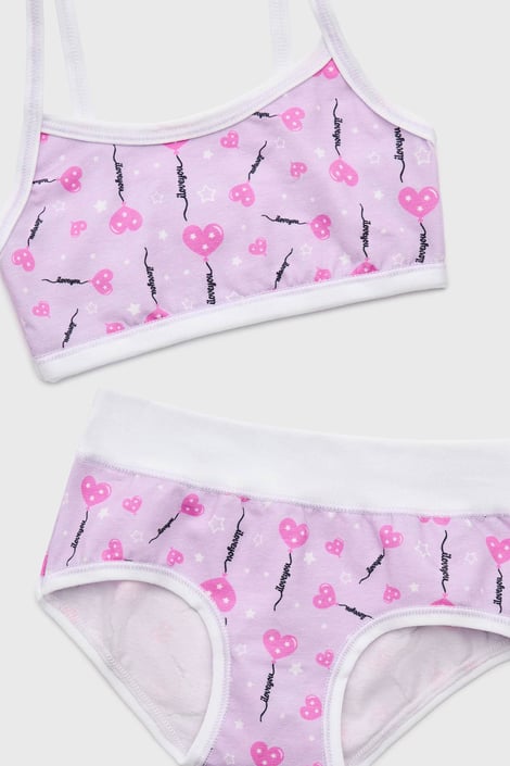 KOMPLET Podkoszulek i majtki dziewczęce Pinguini