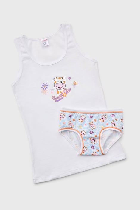 Set van meisjeshemd en slip Sweet Girl