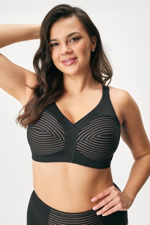 Nepodložen minimizer modrček Caressence