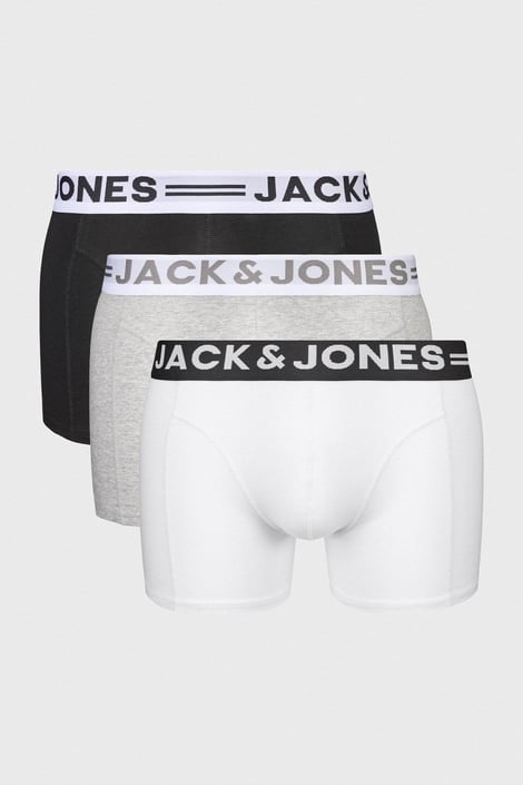 3PACK Βαμβακερό μποξεράκι JACK AND JONES Sense I
