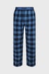 Bombažne pižama hlače Wrangler Caney 28000_kal_04 - modra