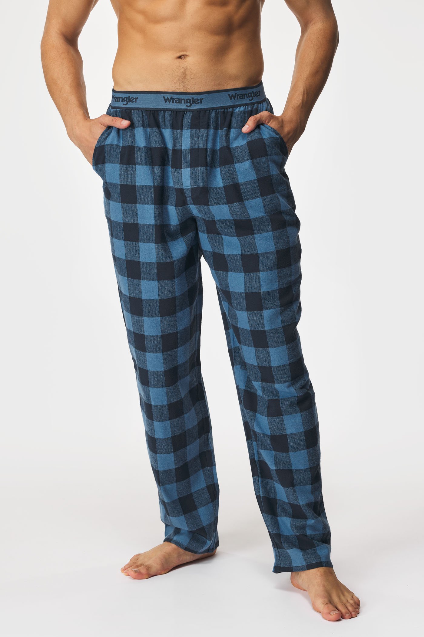 Bawełniane spodnie od piżamy Wrangler Caney | Astratex.pl