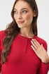Ženska pidžama od flanela Festive Nights Red s dugim nogavicama 28d79b2d-d45f-49fe-787e-5005c0f60500