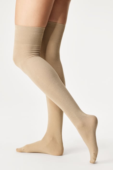 Damen-Overknees Basic Color Damen-Overknees Basic Color