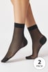 2PACK силонови чорапи Rowena по-дълги 15 DEN 2P18114_pon_10 - черен