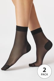 Набір із 2 пар високих шкарпеток Rowena 15 DEN