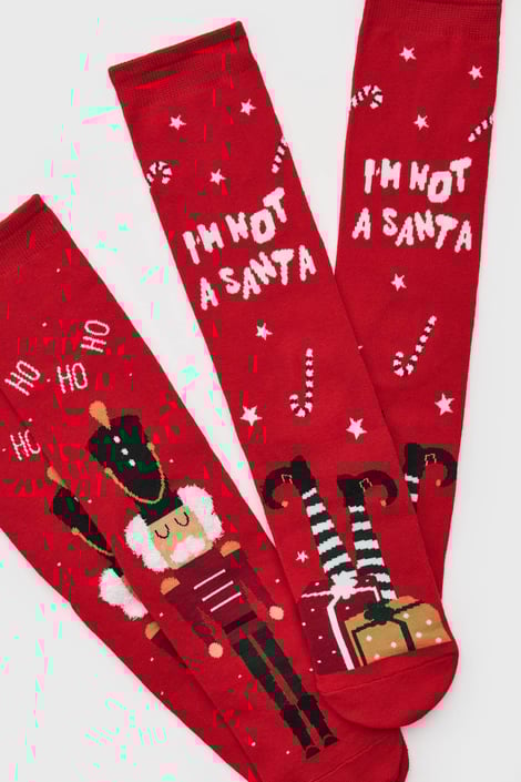 2PACK Nutcracker magasszárú zokni