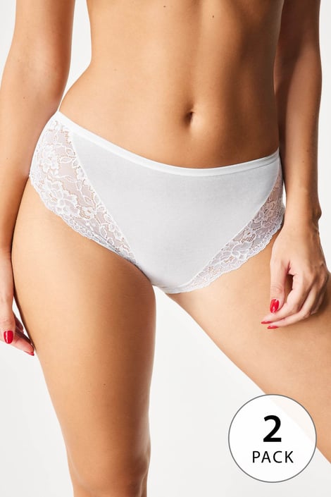 2PACK Bella magasderekú klasszikus bugyi 2PACK Bella magasderekú klasszikus bugyi