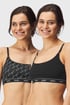 2PACK Biustonosz HUGO Twin Black Bralette 2P50480158_004_02