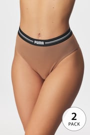 2PACK Chilot clasic Puma Caramel cu talie înaltă