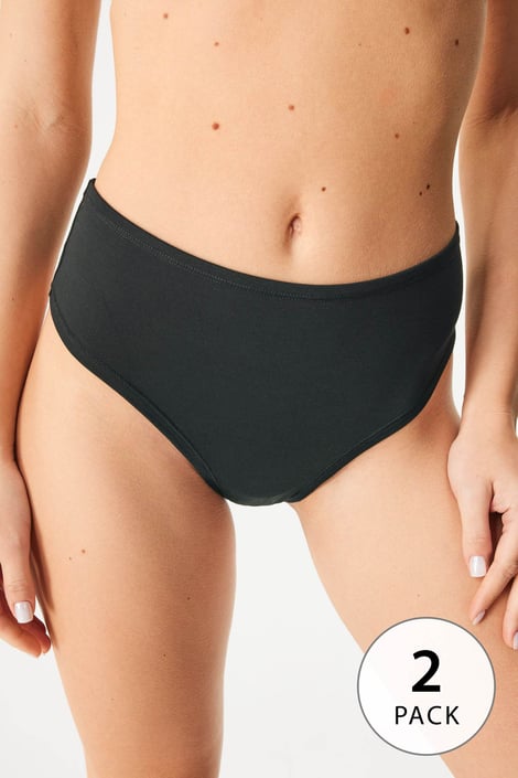 2er-PACK Bambus Mina Tanga mit hoher Taille 2er-PACK Bambus Mina Tanga mit hoher Taille