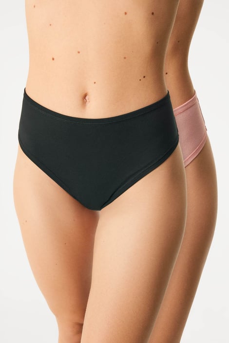 2PACK Strings Bamboo Mina met hoge taille 2PACK Strings Bamboo Mina met hoge taille