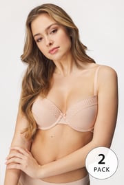 2PACK сутиени Elevated Basics подплатени