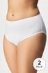 2 PACK chilot Mariana Plus size din bumbac fitness 2PBriefs02ATX_kal_12