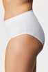 2 PACK hlačke Mariana Plus size iz fitnes bombaža 2PBriefs02ATX_kal_14 - bela