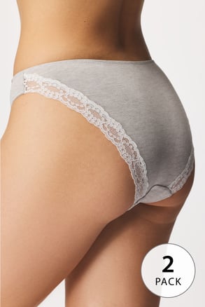 2PACK Elevated Basics Lace klasszikus női alsó